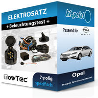 für Opel Insignia Sports Tourer 08- Towtec E-Satz 7Polig Fahrzeugspezifisch NEU