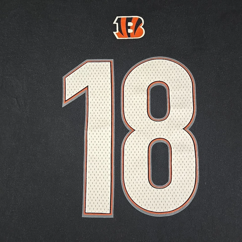 Camiseta para hombre Cincinnati Bengals AJ verde majestuosa gráfica XL negra NFL Foto 2 de 4