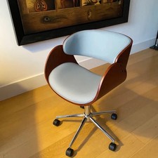 Herman Miller Eames Style Office Chair  Leather Swivel chair Send Offer & Save