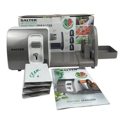 SALTER SPIRALISIERER OBST & GEMÜSE SCHNEIDER MIT KLINGEN + HANDBUCH EK2299TES