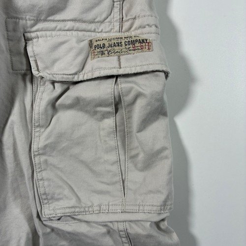 Vintage Polo Jeans Co Ralph Lauren Cargo Pants 30x26 90s Y2K Baggy (Tag 30x32) by Ralph Lauren, $49.99 - Photo 9
