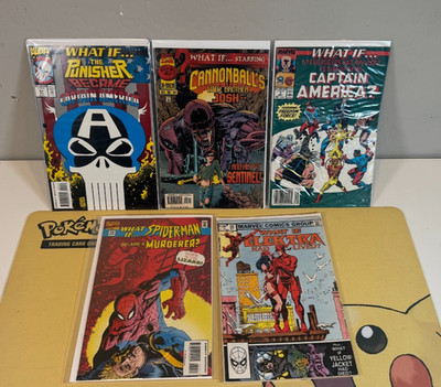 What If... #51,#82,#3,#72,#92 Comic Lot