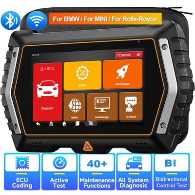 OBD2 Scanner Auto Diagnostic Tool All Systems Bidirectional Test fit for BMW Car