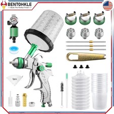 Hvlp Spray Gun Kits 1.31.72.0mm Auto Paint Gun For Cars Furniture Diy Hvlp Spray Gun Kits 1.31.72.0mm Auto Paint Gun For Cars Furniture Diy