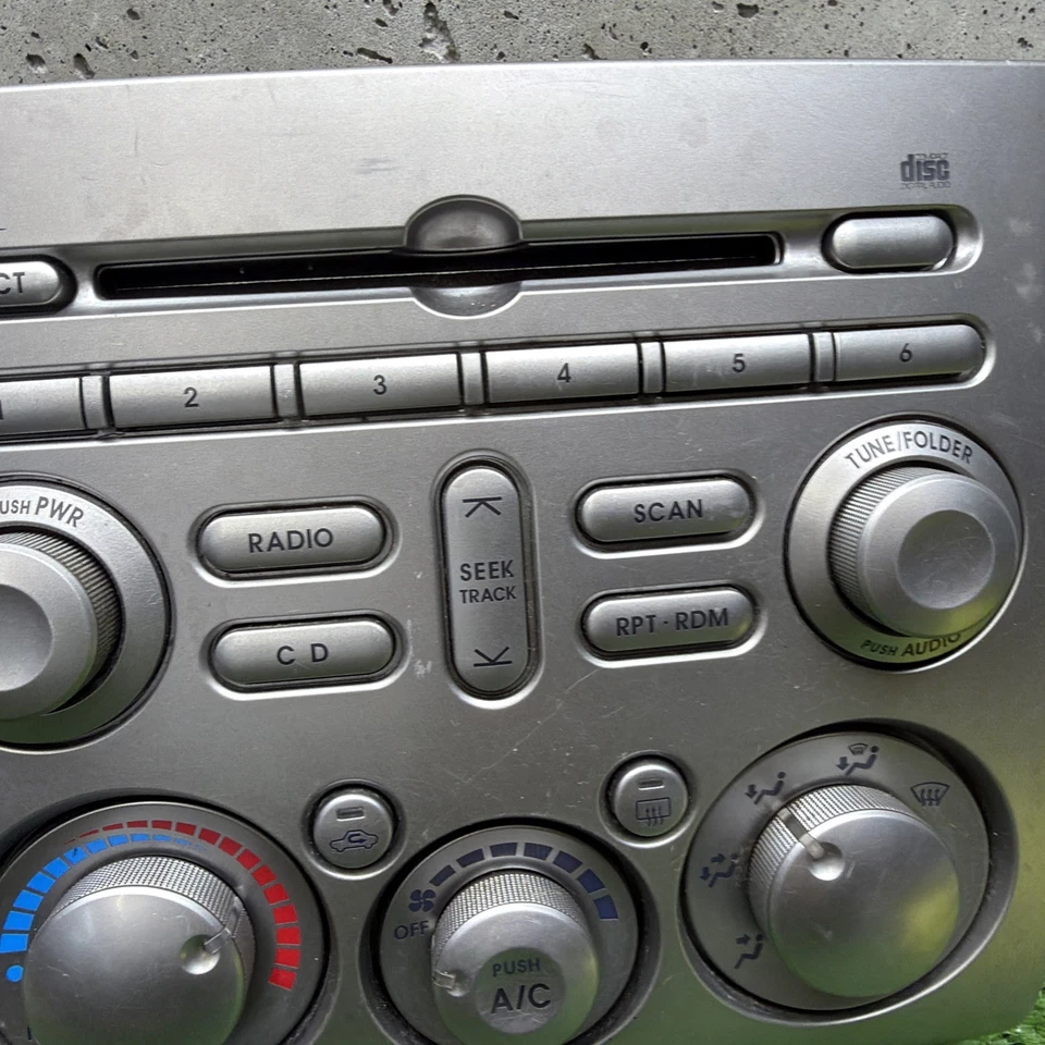 8002A870HA 加热器 气候 A/C 控制 三菱 GALANT 收音机边框 装饰 灰色 — 第 4/4 张图片