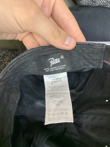 Patta Washed Script P Sports Cap Hat - Picture 23 of 24