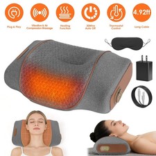 3-in-1 Neck Massager Pillow Ergonomic Massager with Heating Vibration Air Compre