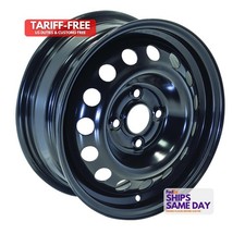 One 14inch Black Steel Wheels 4lug Rim For Mitsubishi Mirage Lancer Rpy Rtx