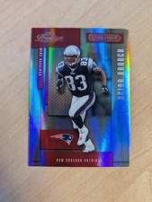 2004 Playoff Prestige Deion Branch Xtra Points Red #/100 Patriots