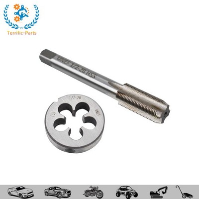1/2''-28 Gunsmithing Tap and Die Set (1/2''x28) 22LR 223 5.56 9mm