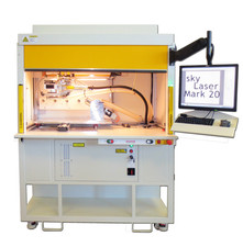 Laser Graviermaschine f&uuml;r Metall und Kunststoff