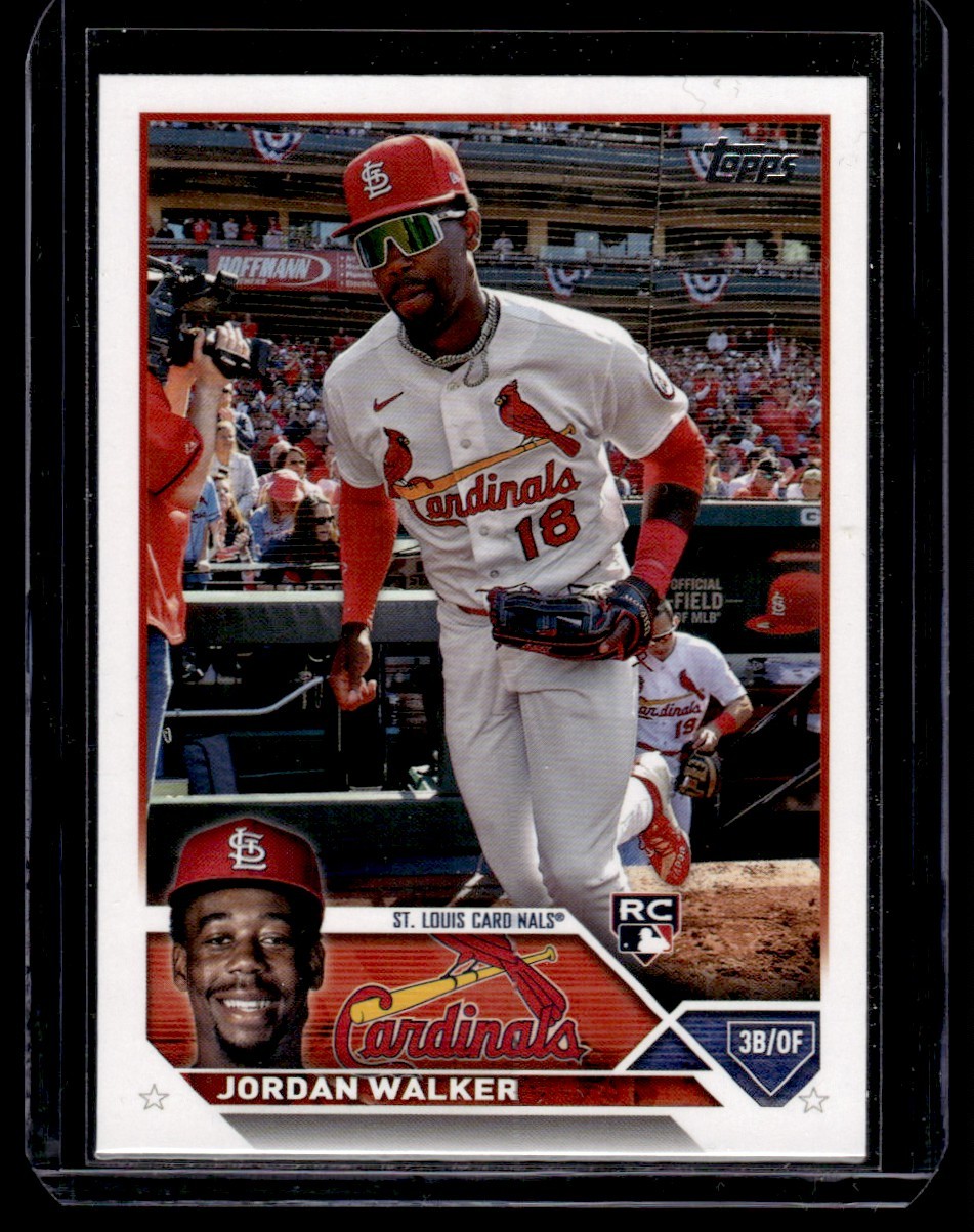 2023 Topps Jordan Walker Rookie St. Louis Cardinals #344