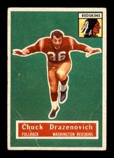 1956 Topps #37 Chuck Drazenovich SP G/VG X3710405