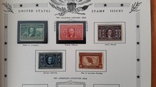 US Stamp Scott #323 - 327 MNH / MH 1904 Louisiana Purchase Nice Centering