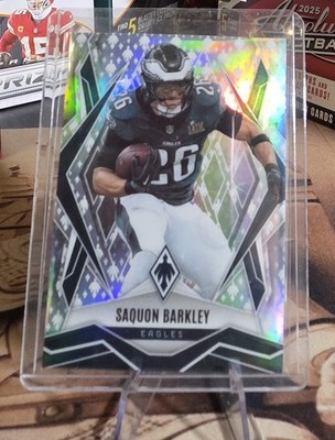 2025 Phoenix Saquon Barkley Silver Prizm /149 Eagles Sp
