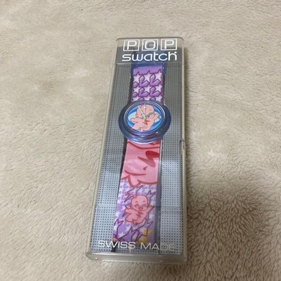Used Swatch POP Super Baby PMI100 Vintage Watch Swiss Made Timepiece