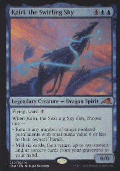 Kairi, the Swirling Sky - Kamigawa: Neon Dynasty: #60, MTG Lp C288