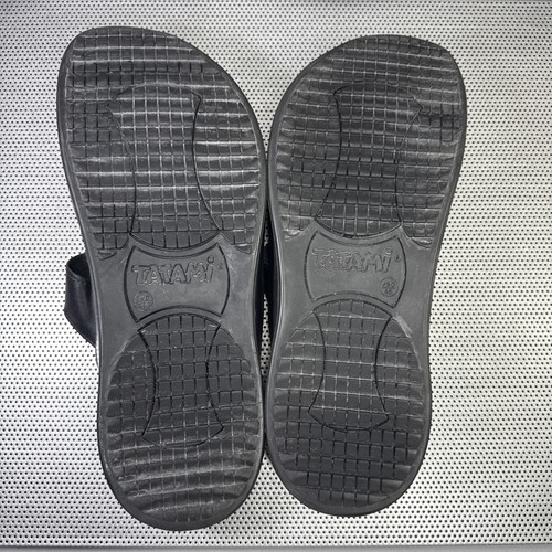 Sandali Tatami 12 by Birkenstock da uomo in pelle nera misura slide fibbia 45 105 290 - Foto 15 di 15