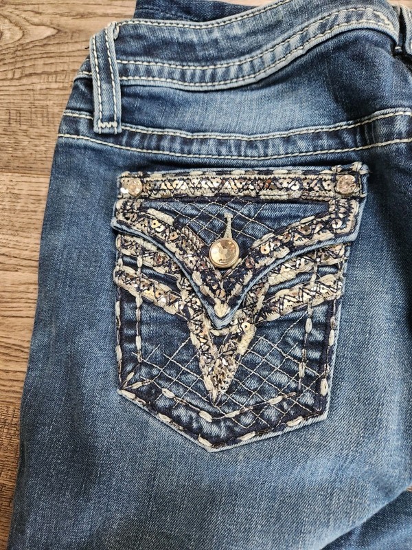 Vigoss Denim Jeans Women's Size Sz 10 Length 30 Heritage Fit Medium Wash Y2K