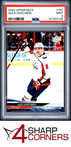 2024 UPPER DECK #187 ALEX OVECHKIN POP 5 PSA 9
