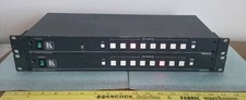 Lot of 2 Kramer VS-81H 8x1 HDMI Switchers - Power Tested  Working - Pro AV