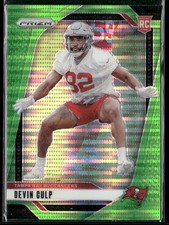 2024 Panini Prizm Rookies Devin Culp #326  Neon Green Pulsar Prizm RC
