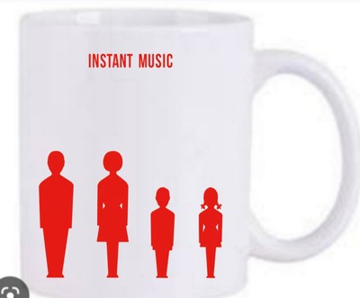 Instant Music Selbstbetitelte LP Tasse Neu & Spülmaschinenfest Neu 