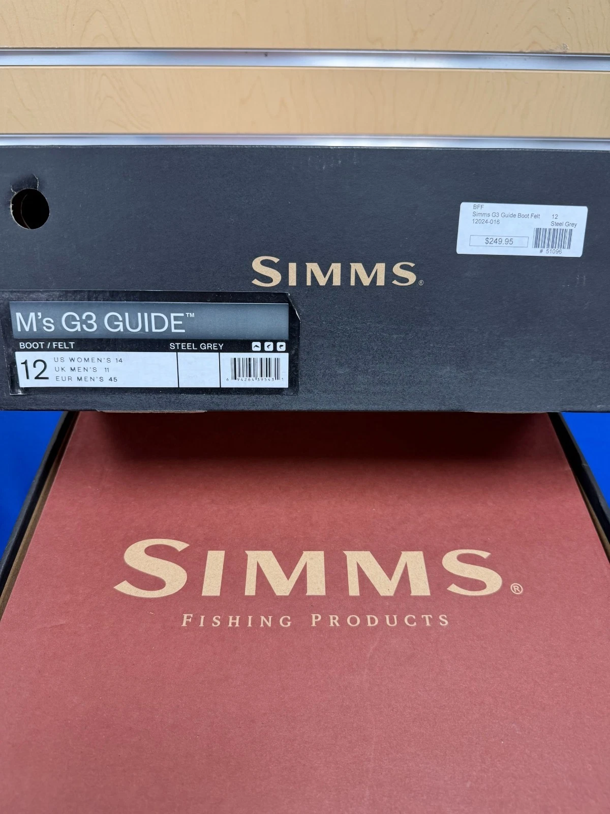 Simms Men's G3 Guide Wading Boots Felt 12024-016