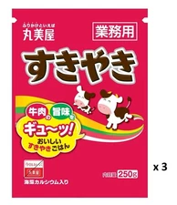 MARUMIYA for Sprinkle Rice Furikake Sukiyaki 250g x 3 Pack Pasta Delicious New