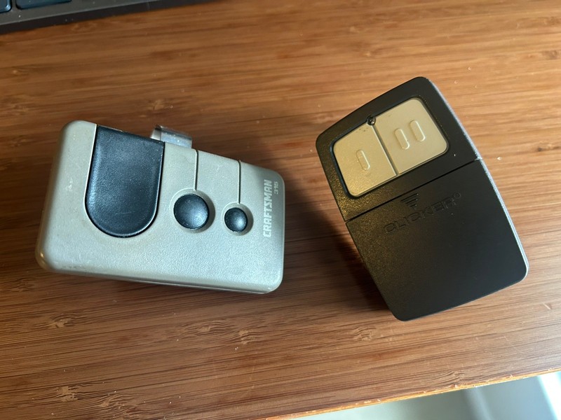 Craftsman Garage Door Opener Remote Authentic Craftsman Brand + Universal opener