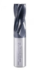 Ustrial Tools 3/4 Fine Tooth M42 8 Cobalt Tialn Roughing End Mill 3/4 Shk D