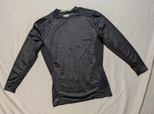Layer 8 Quick Dry, Base Layer, 2 Tone Grey, Long Sleeve Men's Sz Medium.