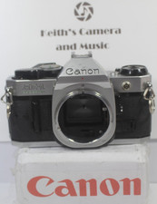 For Parts or Repair CLEAN Canon AE-1 Program Film Camera Body shutter fires READ