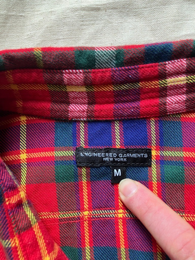 Engineered Garments Medium Oversized Colorful Hea… - image 3