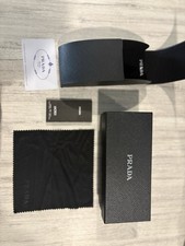 Prada PR17WS 1AB5S049 Women's Sunglasses 49 mm Black / Dark Grey Lens