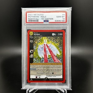 高騰中Zoo Mothmanモスマン1st edition PSA10 高騰中Zoo Mothman