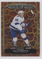 2022 O-Pee-Chee Platinum Marquee Rookies Hot Magma 259/499 Cole Koepke #284 0ih4