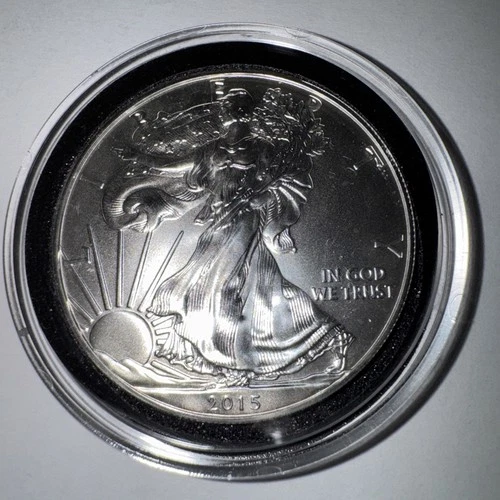 2015 Silver Eagle $1 Dollar 1oz Uncirculated .999 MS-Brilliant Uncirculated-