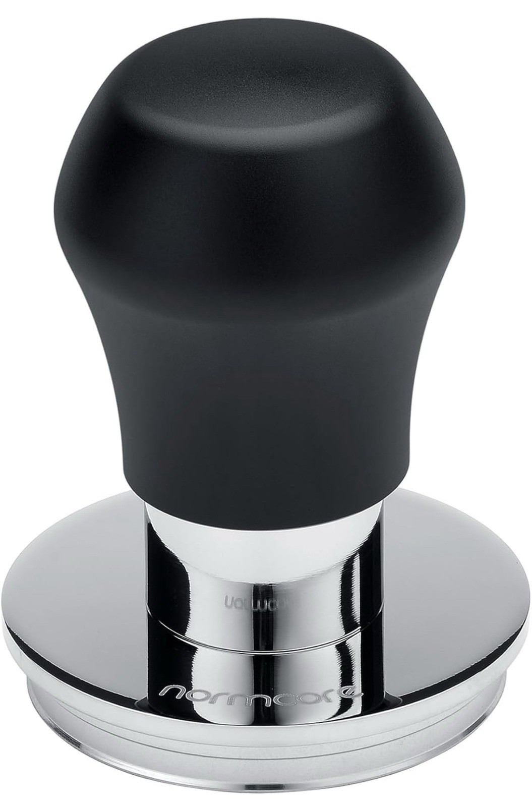Normcore 53.3mm Espresso Coffee Tamper V4.1 Spring Loaded Tamper Black