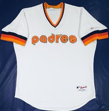 Authentic 1983 San Diego Padres TBTC “Turn Back The Clock” Majestic Jersey 52