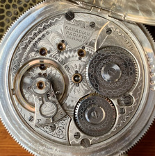 Waltham Canadian Pacific Railway Model 1892 18S 17 Jewels Railroad Pocket Watch