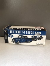 Wix Filters 1951 Ford F1 Pick-up Truck Locking Coin Bank