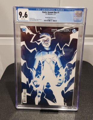 Static Season One #1 CGC 9.6 NM+ 2021 DC Milestone Martinbrough Premier issue