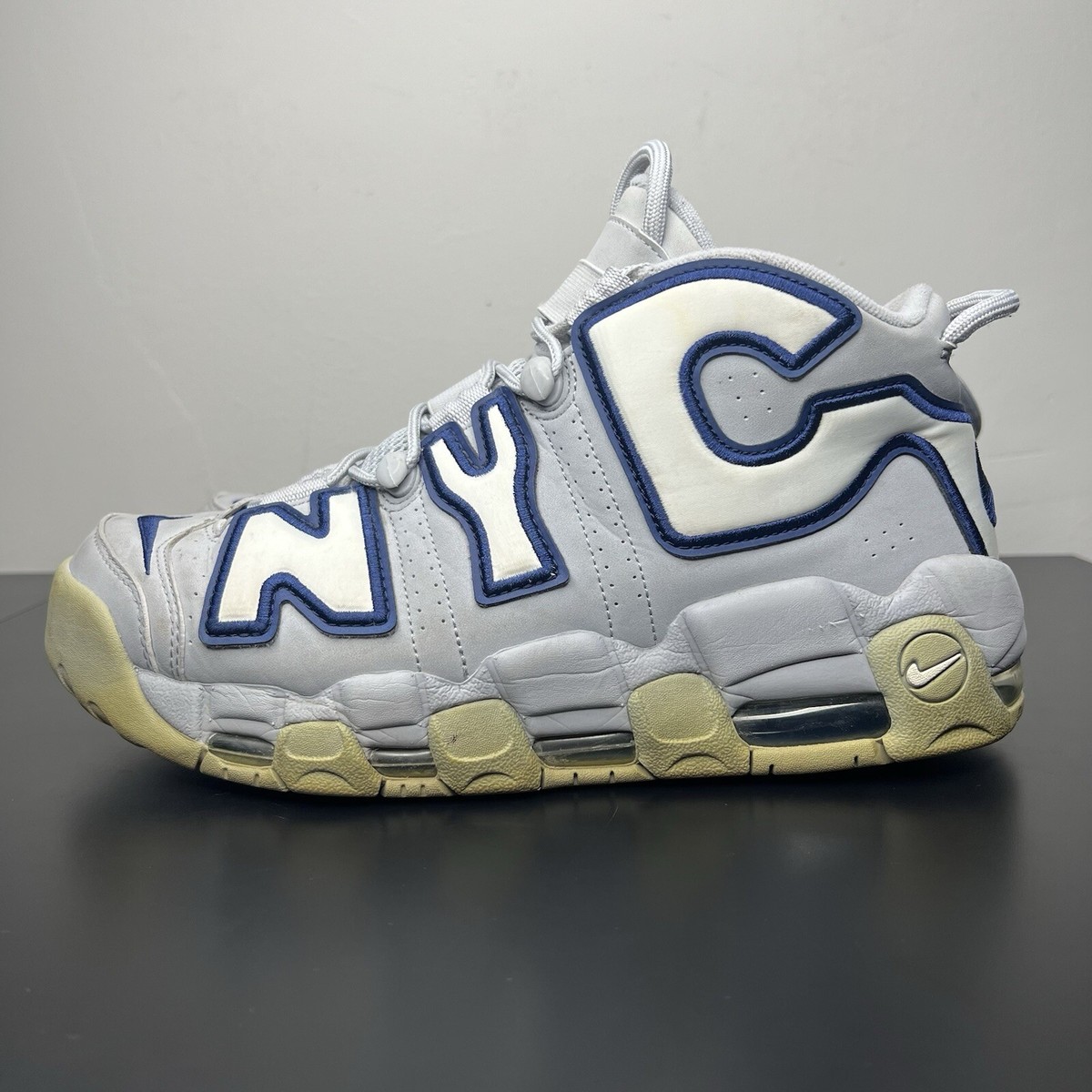 Size 9.5 - Nike Air More Uptempo QS NYC 659658312074 | eBay