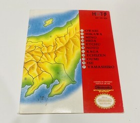 Shingen the Ruler Hot-B HOT-23-US Nintendo NES Video Game Map Insert Ships Fast