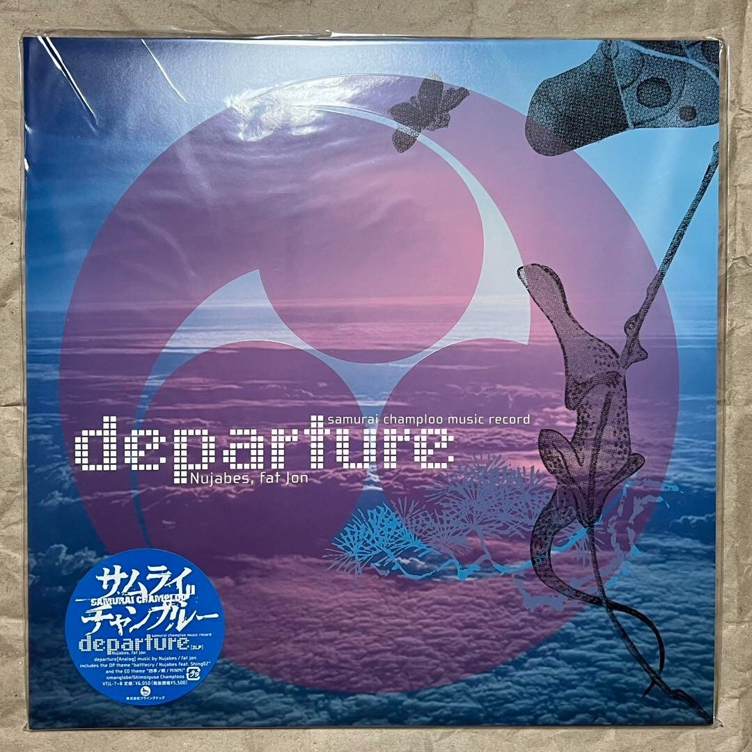 邦楽 samurai champloo departure + impression Samurai Champloo Music Record Vinyl LTD Nujabes 