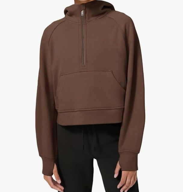 トップス 50s Penny's halfzip sweat Amazon.com: Women's Long Sleeve Lapel Half Zip Up Sweatshirt