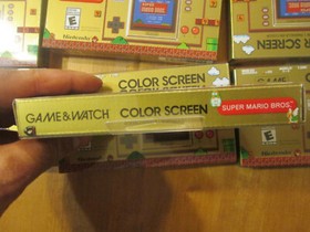 Nintendo Game & Watch Super Mario Bros Console Handheld Color Screen AUTHENTIC