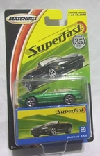 MK Matchbox - 2004 USA Superfast - #69 - Jaguar XK8 - Green