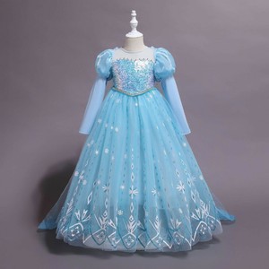 Costume Frozen Christmas Princess Fancy UP Cosplay Queen Party Girls Dress  | eBay